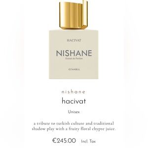 Nishane Hacivat Unisex 50ml extrait de parfum